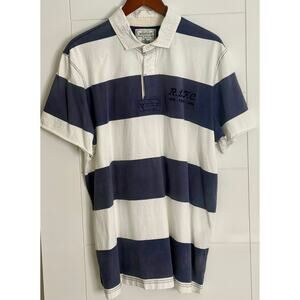 Ralph Lauren Football Club Rugby Polo Vintage Size XL Mint
